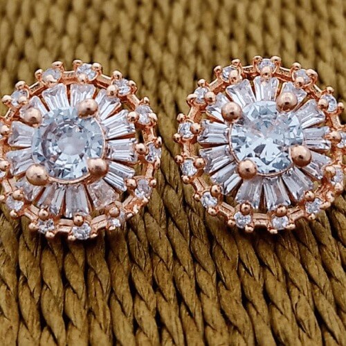 Casual earrings adding flair to everyday wear