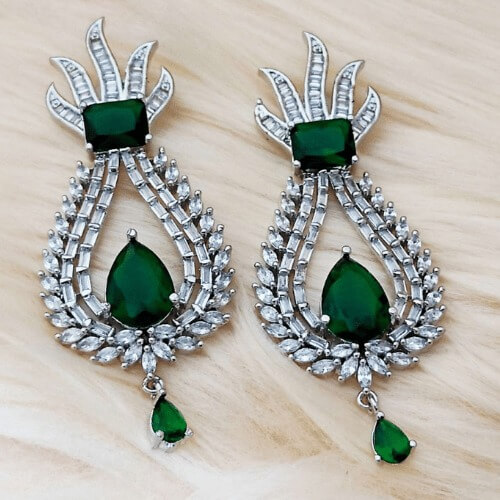 Cultural earrings showcasing ethnic charm