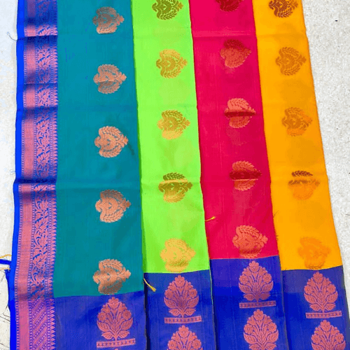Distinctive design handloom saree for uniqueness