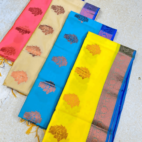 Celebratory handloom saree for festive events