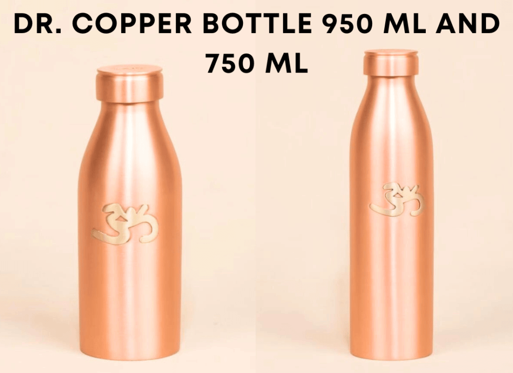 Copper Water bottle design